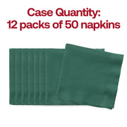 Hunter Green Paper Beverage/Cocktail Napkins Quantity | Smarty Had A Party