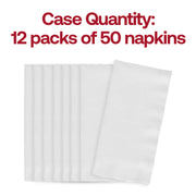 White Paper Dinner Napkins Quantity | Smarty Had A Party