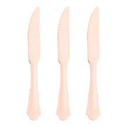 Eco-conscious silhouette birch wood dinner knives, 8 inches, pack of 600 – Responsibly sourced knives with a sleek, modern wooden design.