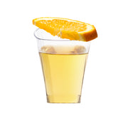 Elegant clear square plastic shot glasses, 2 oz., featuring a contemporary shape, perfect for weddings, receptions, and fine dining experiences