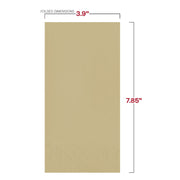 Elegant ivory paper napkin with soft texture and refined finish, unfolded to 16 x 16 inches, bulk pack of 600