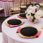 Event planners choose black round plastic trays to showcase colorful foods while keeping cleanup fast and hassle-free