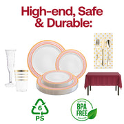 Fancy Reign Party Bundle adds elegance to milestone birthday dinners or formal occasions.