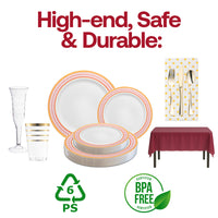 Fancy Reign Party Bundle adds elegance to milestone birthday dinners or formal occasions.