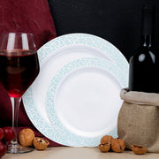 Featuring 120 dinner plates and 120 salad plates, this set offers an abundant serving solution for both intimate occasions and expansive events