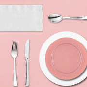 Girls’ night dinner styled with the MeanGirls Night In Set, featuring vibrant hues and chic disposable plates