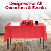 Guests at a home watch party enjoy drinks and dinner with this bold, fan-inspired party set.