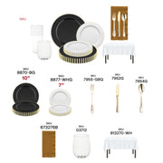 Guests enjoying drinks from the elegant stemless wine glasses in the Dear Santa Set