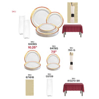 Guests enjoying drinks in clear champagne flutes at a midnight celebration with this festive set.
