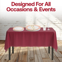 Guests raising toasts at a sophisticated event featuring The Reign Bundle table setting.