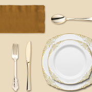 Holiday celebration featuring the Jingle Bells plates and tumblers under warm string lights