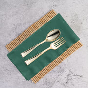 Hunter Green Paper Dinner Napkins designed for effortless hosting with visual charm