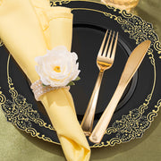 Ideal for stylish large gatherings—this dinnerware set includes just the right pieces in generous serving quantities