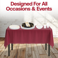 Intimate wedding dinner table dressed in The Something New Package.