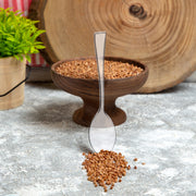 Lightweight and durable clear mini plastic spoons, great for desserts, sauces, and appetizer tastings