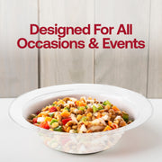 Lightweight dessert bowl used for beans, veggies, or fruit in diverse buffet service