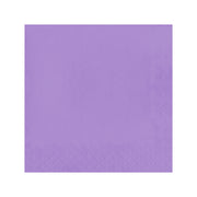 Luscious lavender paper cocktail napkins, 10" x 10" unfolded, ideal for beverages and events, case of 600