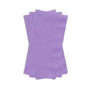 Luxurious luscious lavender dinner napkins, 16" x 16", with a premium soft texture and rich color for upscale dining experiences.