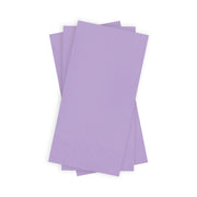 Luxurious luscious lavender dinner napkins, 16" x 16", with a premium soft texture and rich color for upscale dining experiences