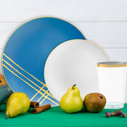 Luxury party set combining bold color, fan pride, and game day convenience.