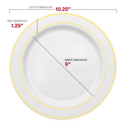 Made from BPA-free, recyclable plastic, this dinnerware set offers a safe, sustainable, and stylish solution for your entertaining needs