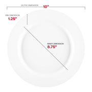 Matte milk white plastic dinnerware made from BPA-free material, providing a safe, elegant, and disposable serving solution