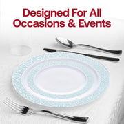 Merging aesthetic charm with everyday functionality, this set is perfectly suited for both cozy dinners and large-scale affairs