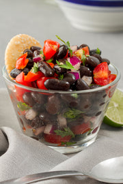 Modern clear wave plastic soup bowls, 14 oz size, perfect for serving hearty portions at casual or formal events