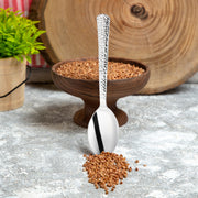 Modern hammered silver plastic spoons, 6.75 inches, 1000-pack – Stylish and functional spoons with a contemporary hammered handle design.