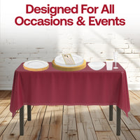 Outdoor reception table styled with The To Have And To Hold Package under warm lighting and floral centerpieces.