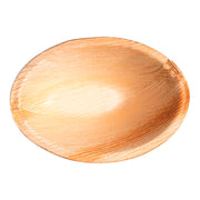 Oval Palm Leaf Eco Friendly Disposable Bowls offer a natural, elegant way to serve appetizers, dips, or small side dishes