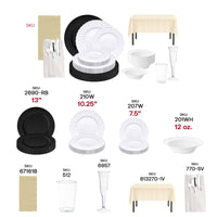 Perfect for weddings, galas, and anniversary celebrations for 50 or 100 guests.