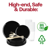 Perfect for weddings, this set adds elegance and convenience to your special day