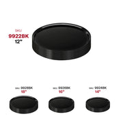 Premium black plastic party tray built to hold charcuterie, cheese boards, and finger foods without bending