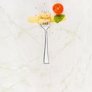 Premium clear plastic mini forks, 4 inches long, disposable cutlery set ideal for elegant food presentation