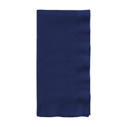 Purple paper dinner napkin measuring 16 x 16 inches, shown unfolded from a 600-count bulk case.