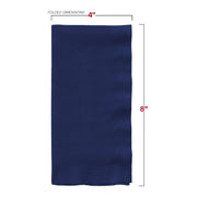 Rich purple paper napkin with thick, cloth-like texture and a high-end finish, unfolded to 16 x 16 inches, 600-pack.
