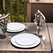 SKU 210WVP, Salad Plate 7.5" and Dinner Plate 10.25"​, offering ideal sizes for both intimate gatherings and larger celebrations