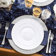 SKU 210WVS36 featuring labeled dinner plates, appetizer plates, forks, knives, spoons, and cups from the complete set