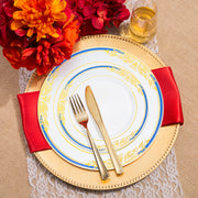 SKU 600VS20 showing labeled appetizer plates, dinner plates, forks, knives, spoons, and cups from the full set