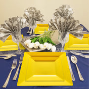 SKU 6809VS20 featuring labeled components: dinner plates, appetizer plates, forks, knives, spoons, and cups