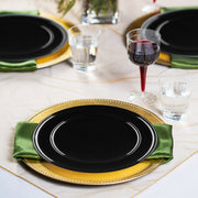 SKU 830-B-VS20: Appetizer Plate 8.5", Dinner Plate 10", Fork 7.25", Knife 8", Spoon 6.25", Cup 4.5", ensuring a perfect match for your event
