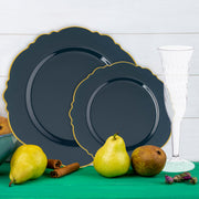 Serve Thanksgiving favorites in style with The Mashed Potatoes Set’s palm leaf eco-friendly dinner plates.