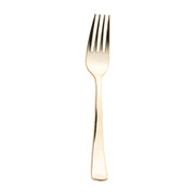 Shiny Metallic Gold Plastic Forks Main | Smarty Had A Party