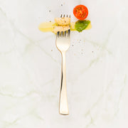 Shiny Metallic Gold Plastic Forks a stylish disposable solution for all dining occasions