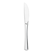 Shiny Metallic Silver Plastic Knives bring a sleek, sophisticated look to formal dinners, weddings, and elegant events