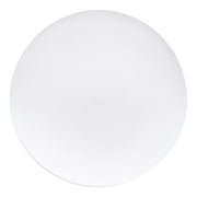 Solid White Organic Round Disposable Plastic Appetizer/Salad Plates (7.5") Secondary | Smarty Had A Party