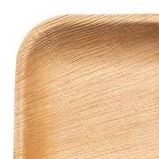 Square Palm Leaf Eco Friendly Disposable Pastry Plates 