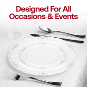 Suitable for a variety of occasions, this set enhances both casual gatherings and more formal celebrations