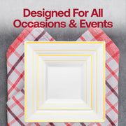 Suitable for both intimate dinners and large events, combining style and practicality effortlessly